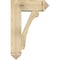 Ekena Millwork Legacy Arts and Crafts Rough Sawn Bracket w/ Offset Brace, Douglas Fir, 8"W x 22"D x 34"H BKT0806X22X34LEC03RDF - alternate 2